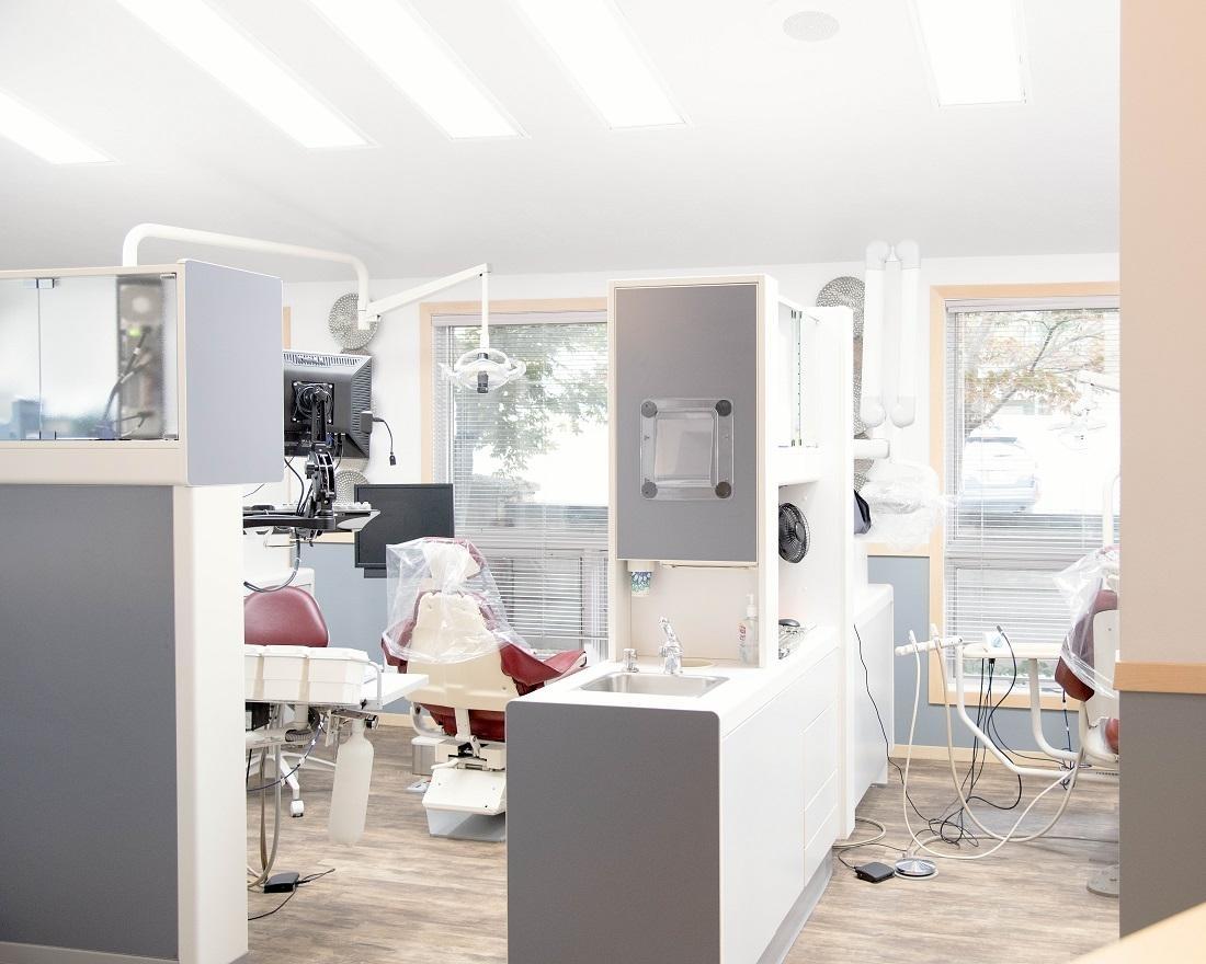 Modern dental treatment area with advanced equipment in a Spokane, WA dental office