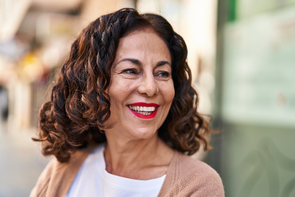 Woman with a bright, confident smile after Restorative Dentistry in Spokane, WA